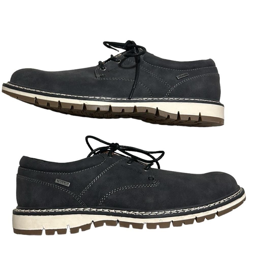 Merrell World X Waterproof Leather Men Black Shoes Size 9  NEW WITHOUT BOX